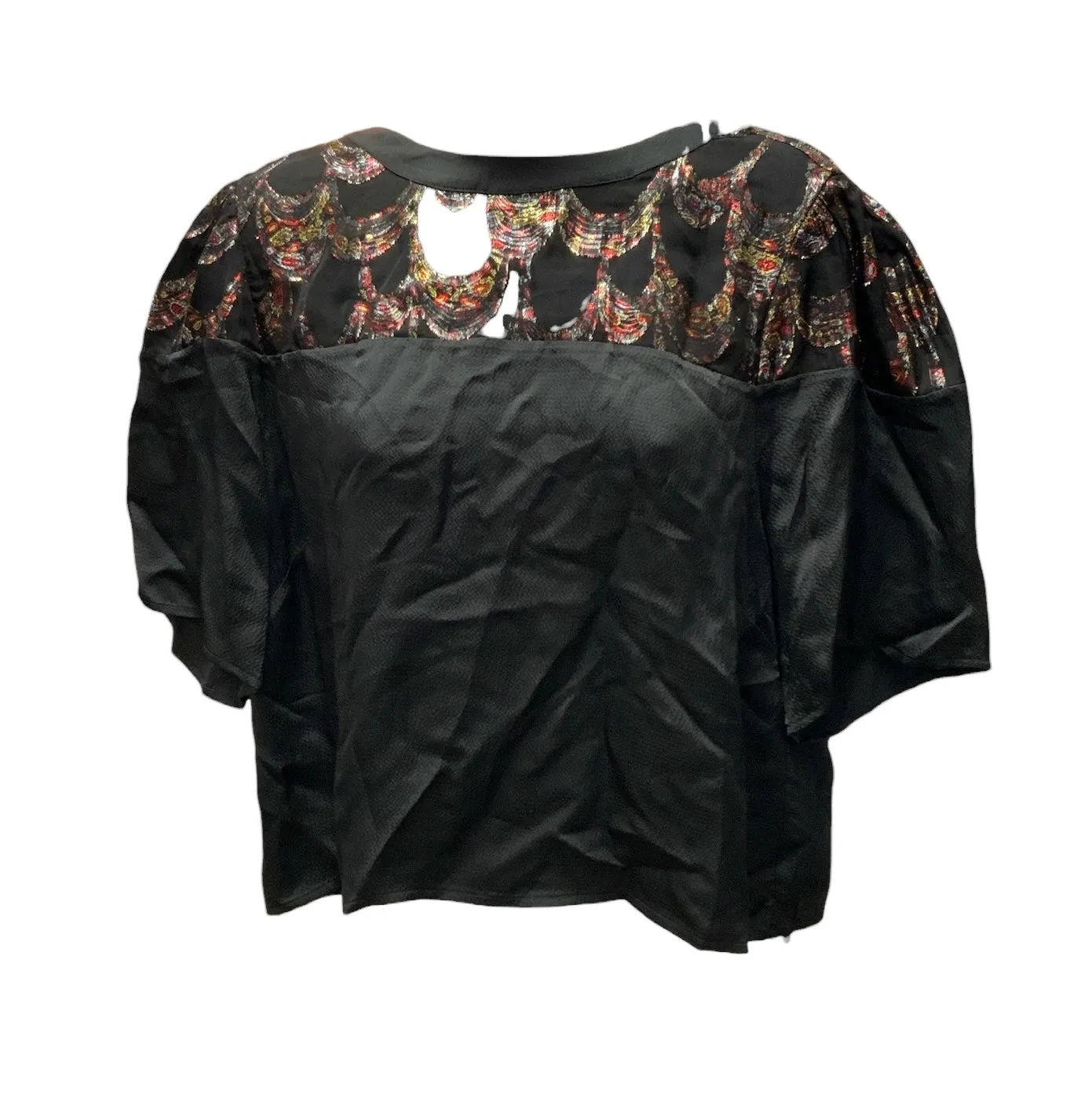 NWT Womens Black Top L