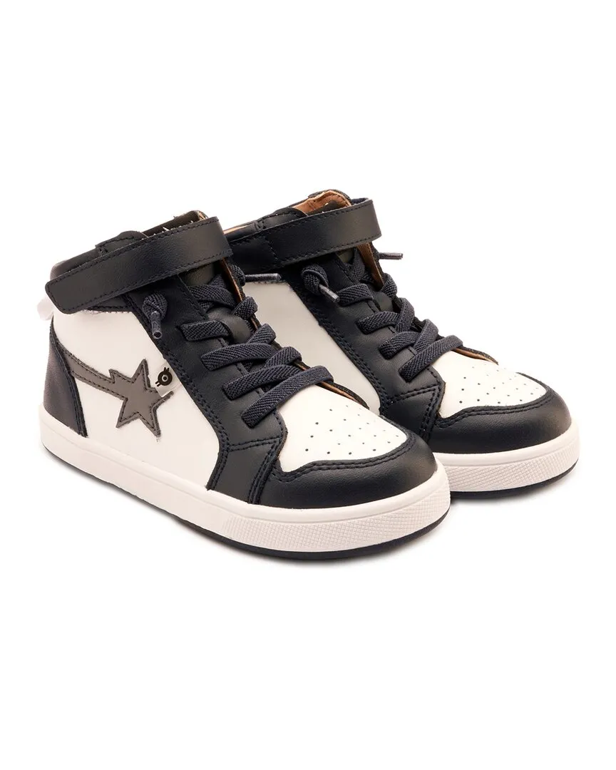 Old Soles Team-Star Leather High-Top Sneaker