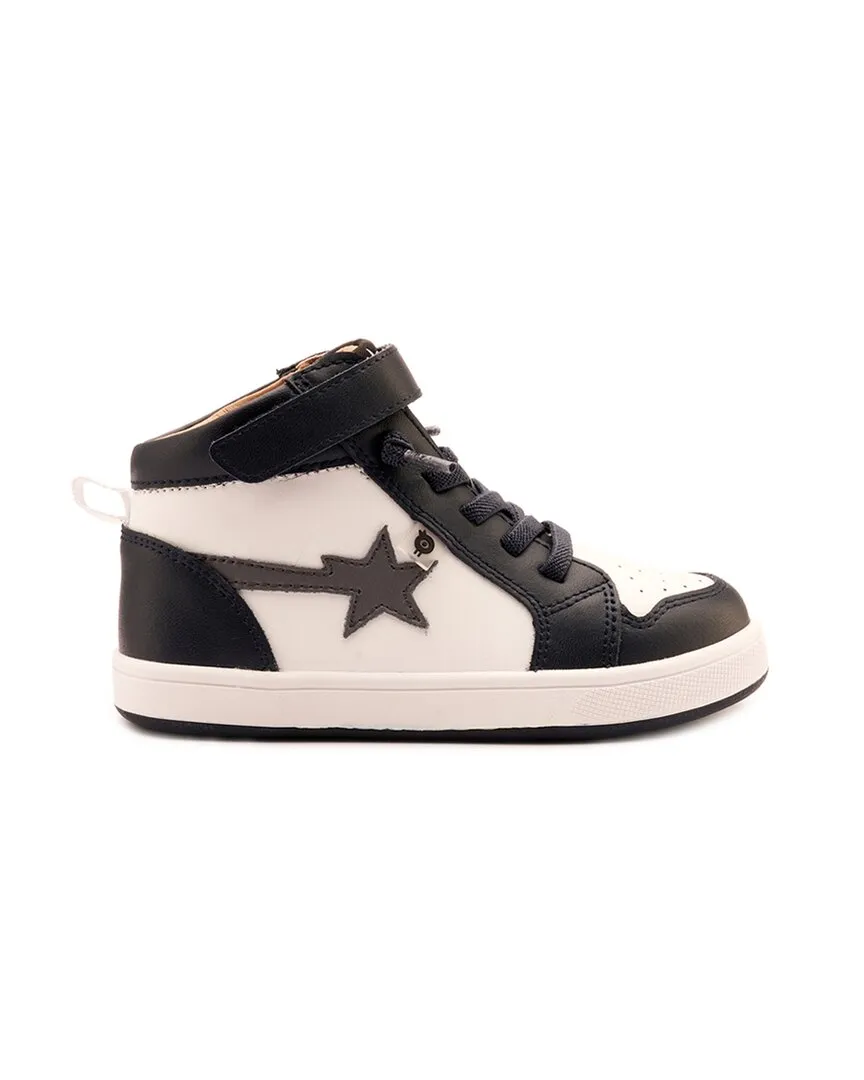 Old Soles Team-Star Leather High-Top Sneaker