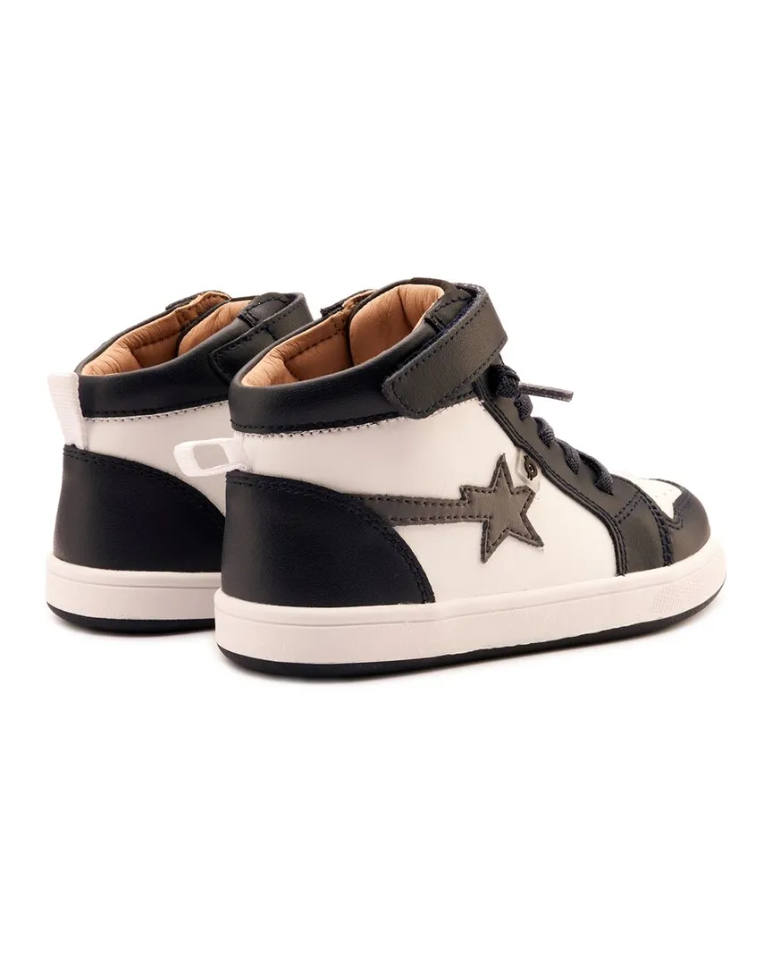 Old Soles Team-Star Leather High-Top Sneaker
