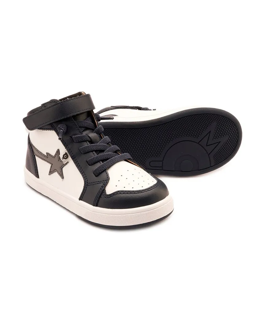 Old Soles Team-Star Leather High-Top Sneaker