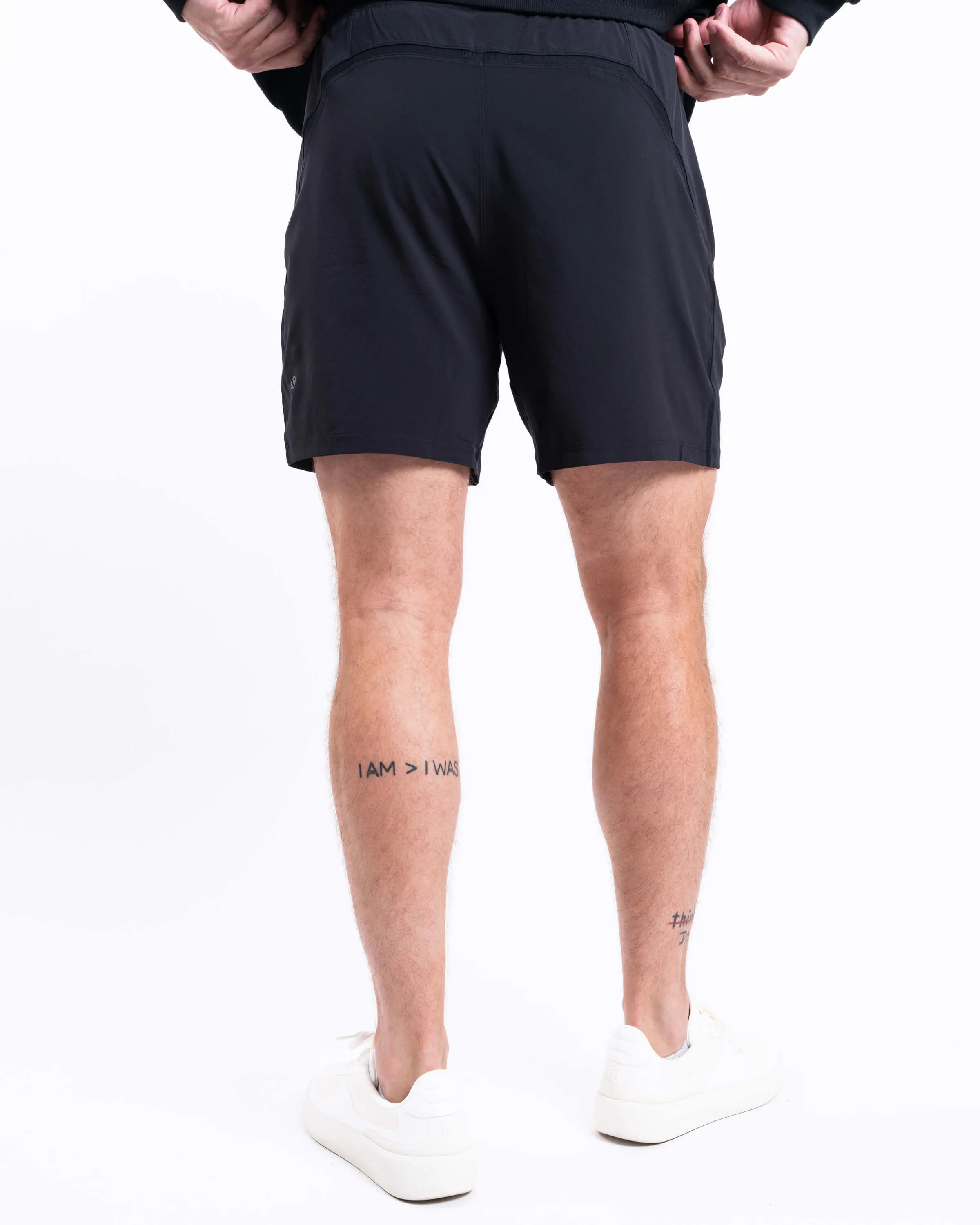 Pace Breaker Lined Short 7" - Black - lululemon // BE A GOOD PERSON *Pre-Order*