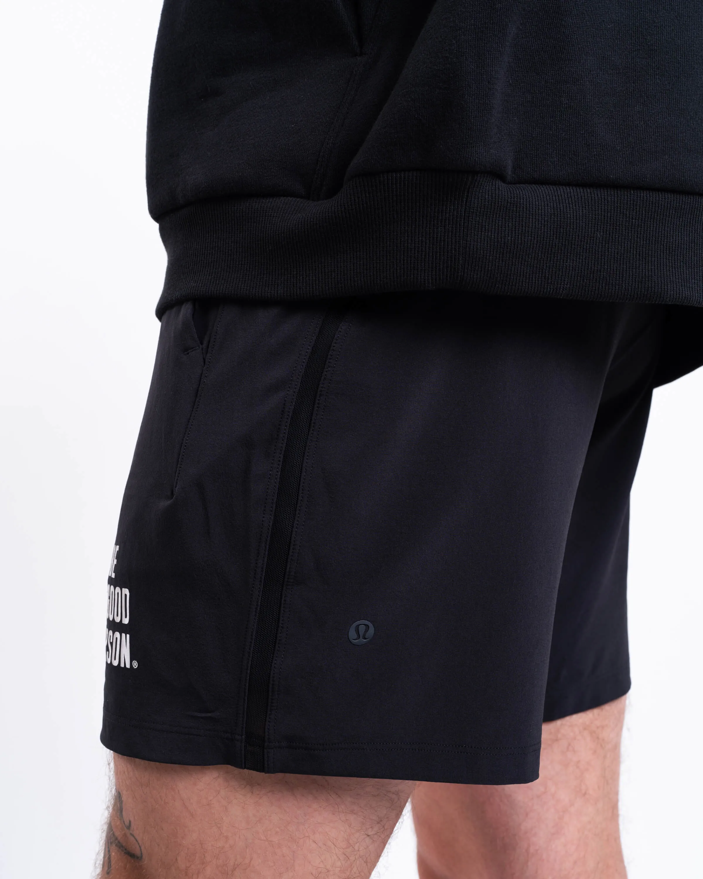 Pace Breaker Lined Short 7" - Black - lululemon // BE A GOOD PERSON *Pre-Order*