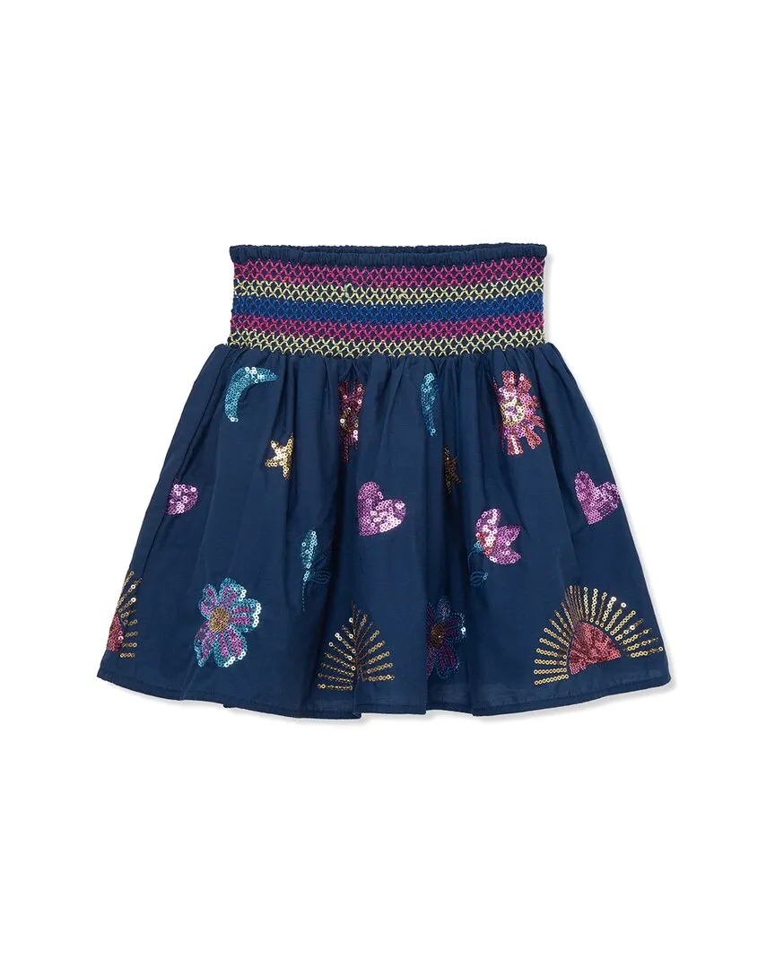 Peek Kids Smocked Skirt