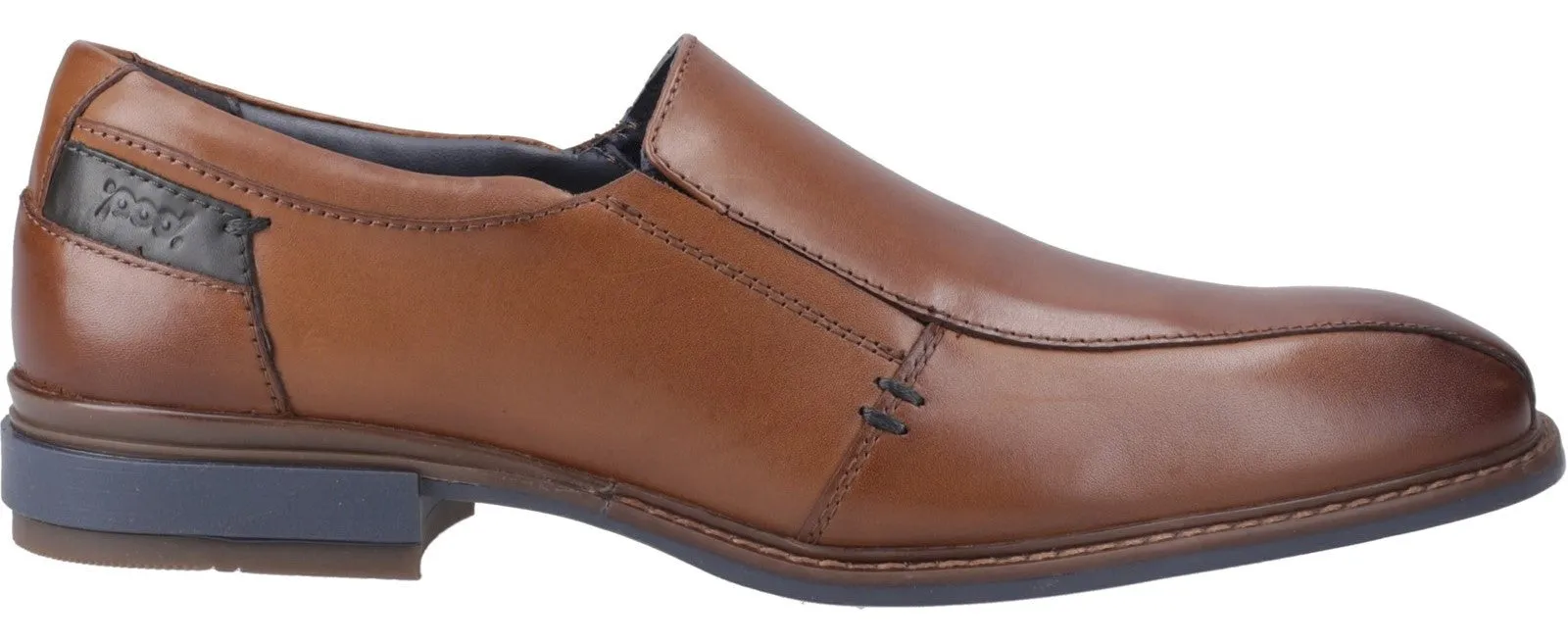 POD Spear Mens Leather Slip On Formal Shoe