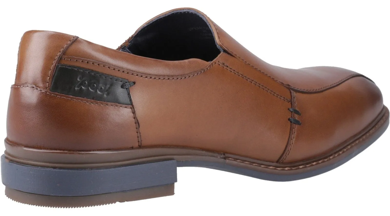 POD Spear Mens Leather Slip On Formal Shoe