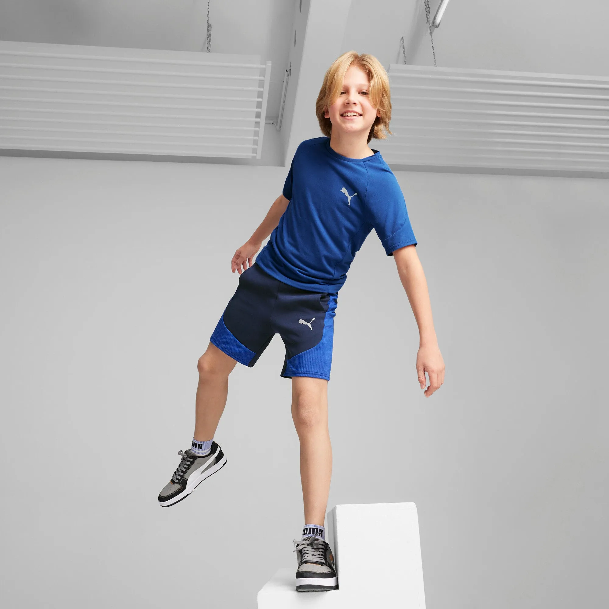 PUMA Big Kids' EVOSTRIPE Shorts