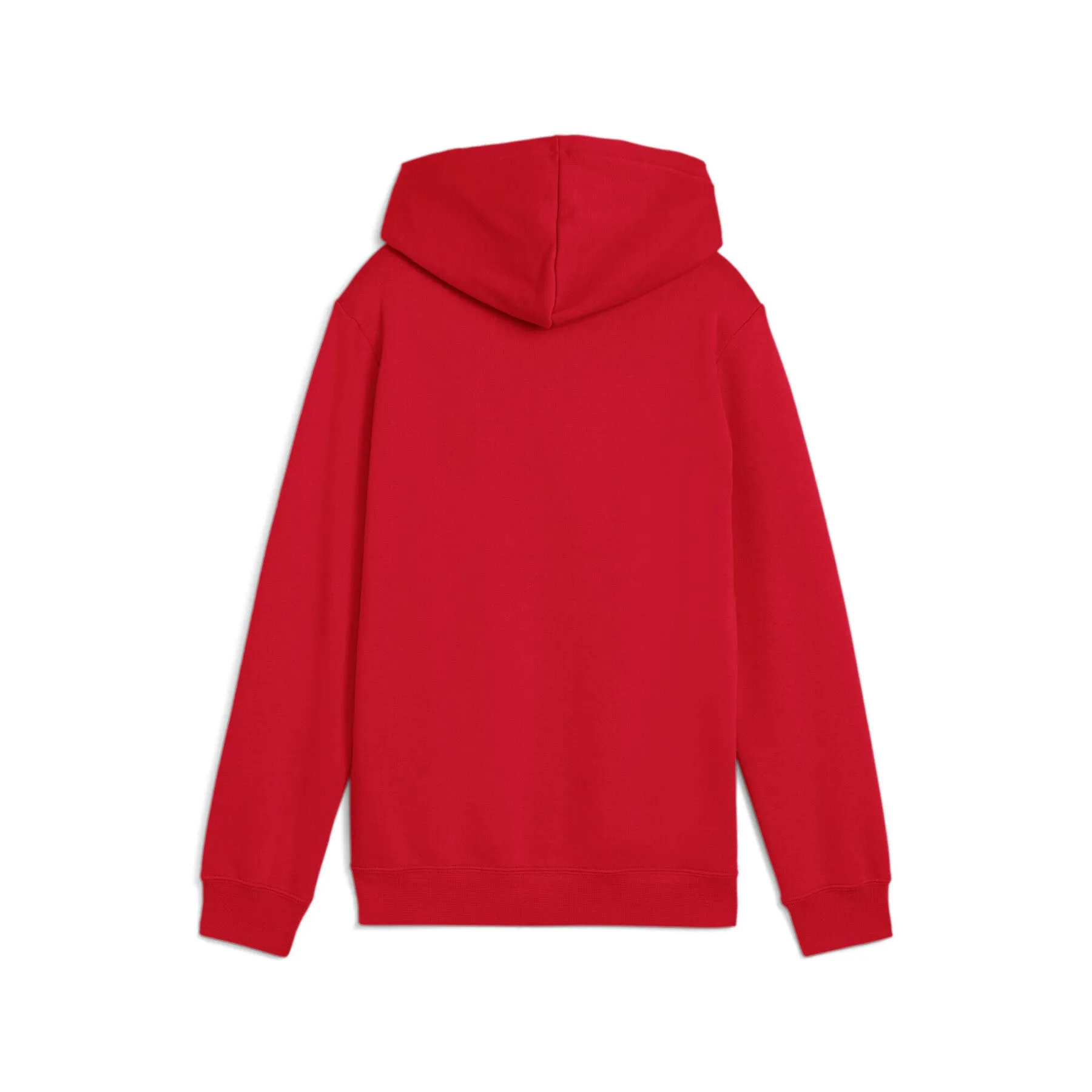 PUMA KID'S ESSENTIALS FLEECE RED HOODIE