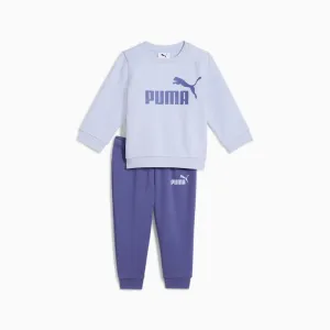 PUMA KID'S MINICATS ESSENTIALS BLUE CREW SET