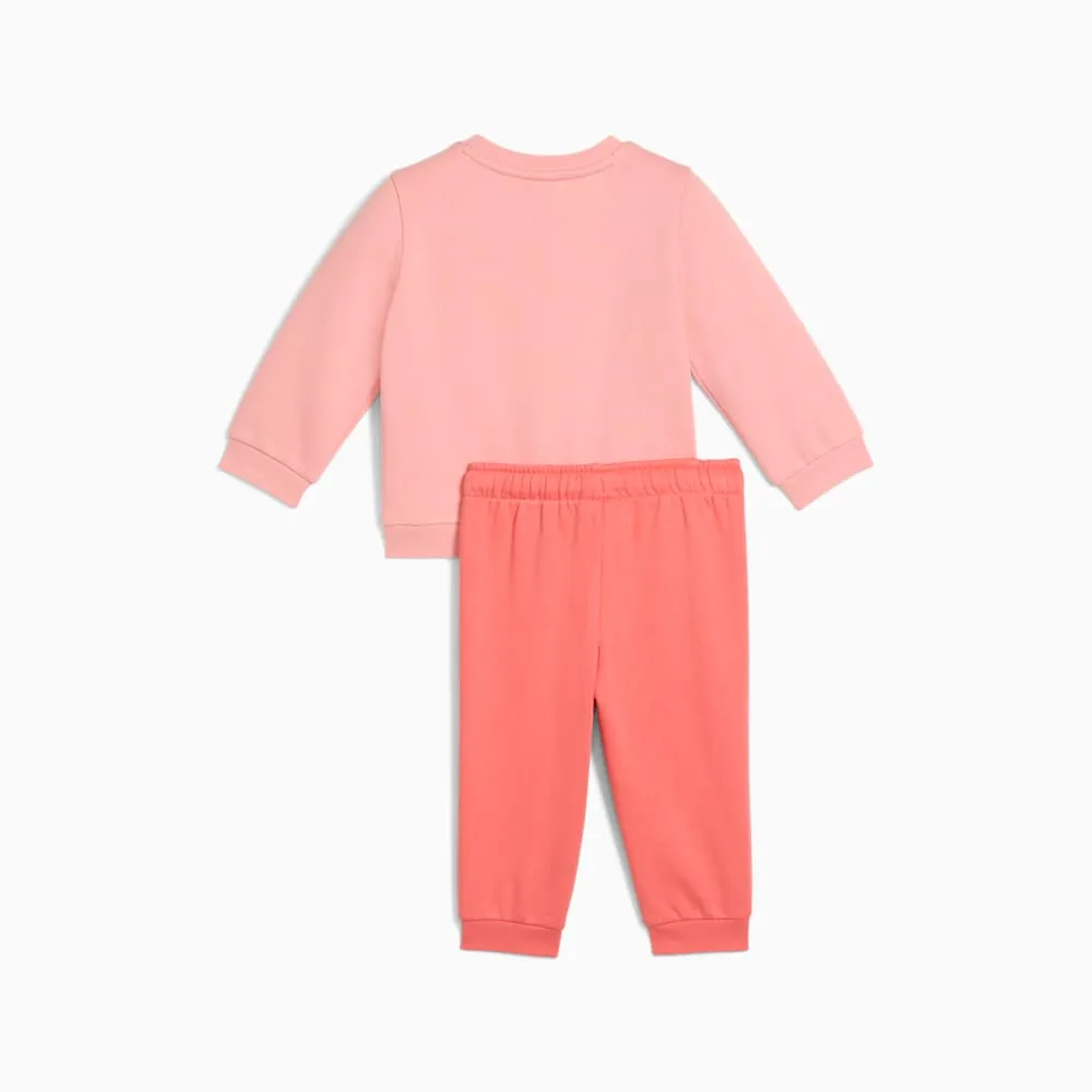 PUMA KID'S MINICATS ESSENTIALS PINK SWEATER SET