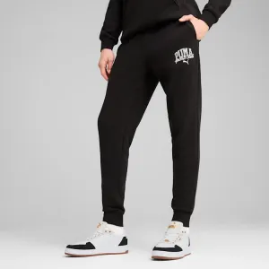 PUMA MEN'S CLASS FRENCH TERRY BLACK SWEATPANTS