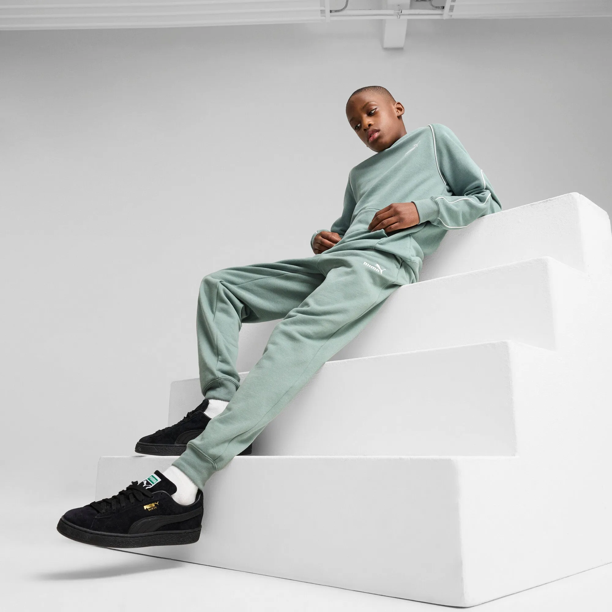 PUMA Men's Essentials No. 1 Logo Fleece Sweatpants