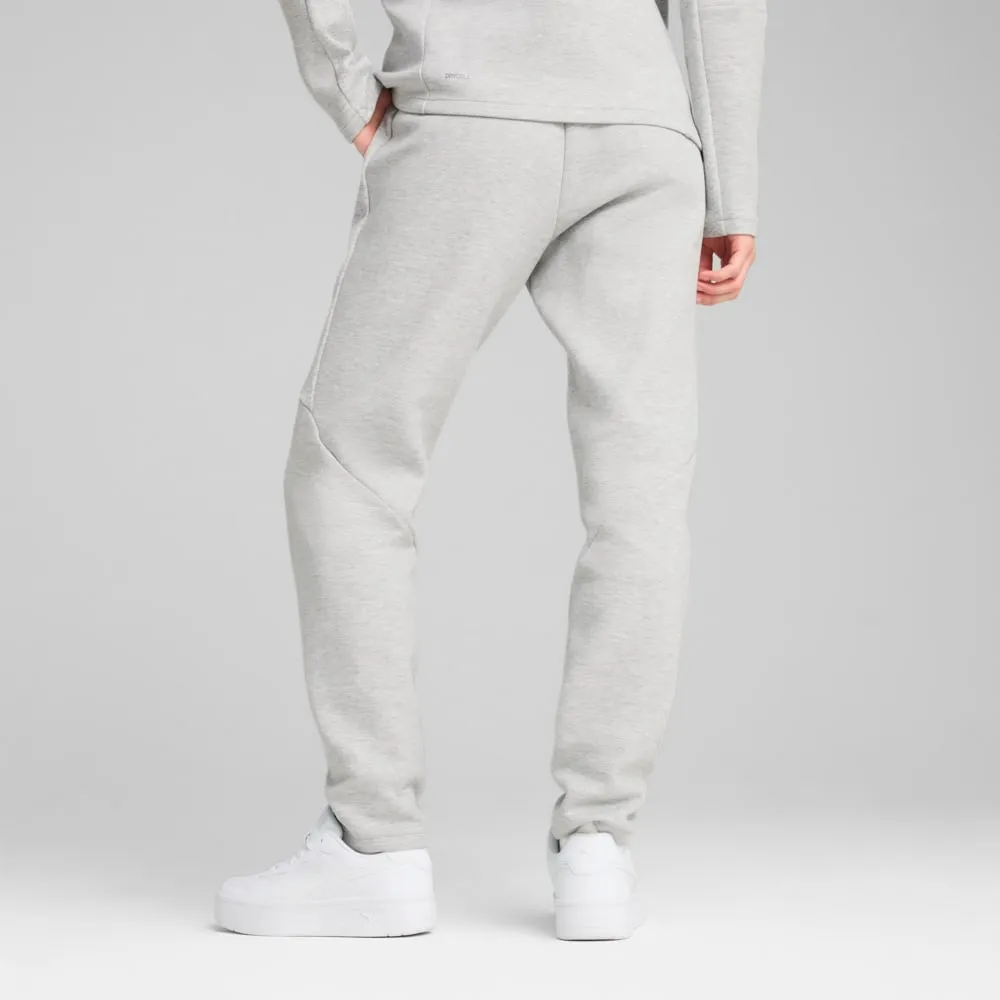 PUMA WOMEN'S EVOSTRIPE GREY TRACKPANTS