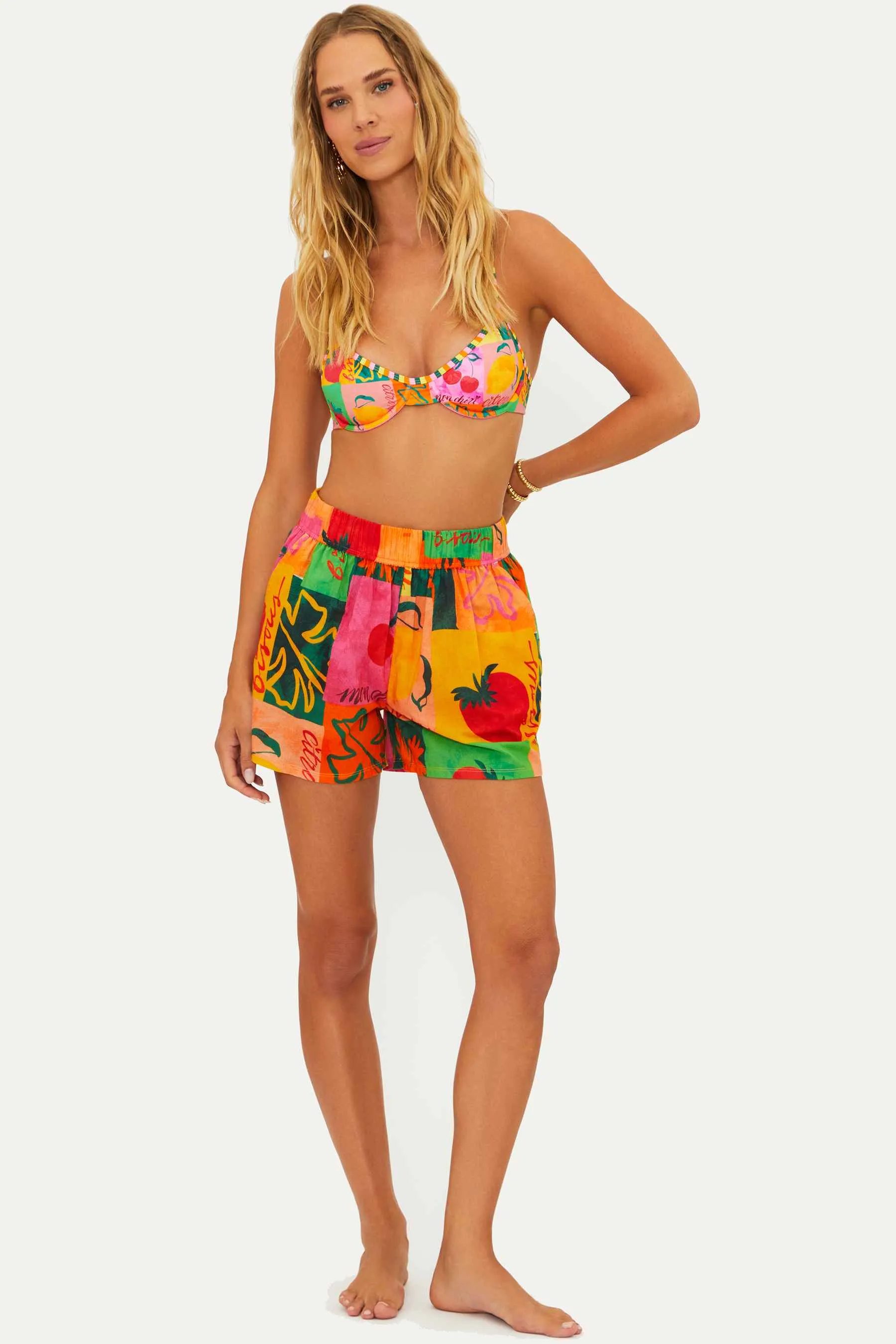 Rayah Short Fruit Market Beach Riot