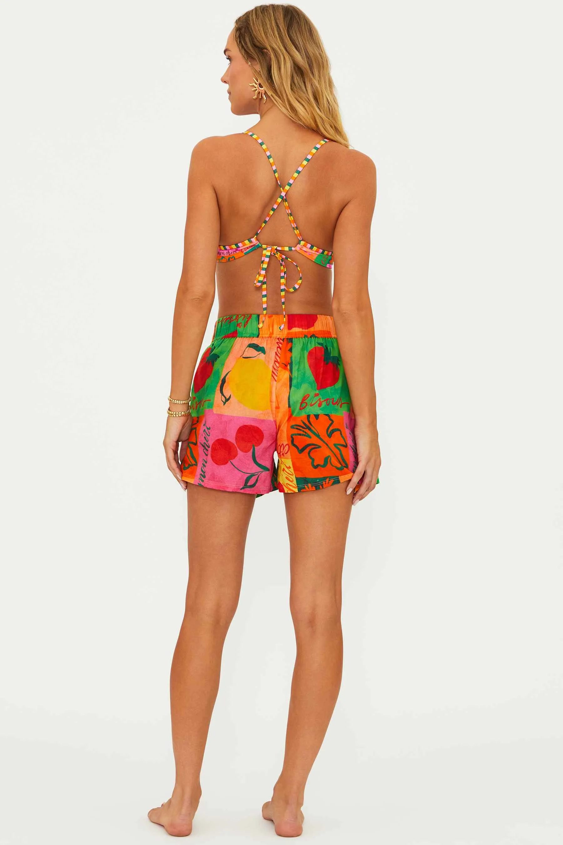 Rayah Short Fruit Market Beach Riot