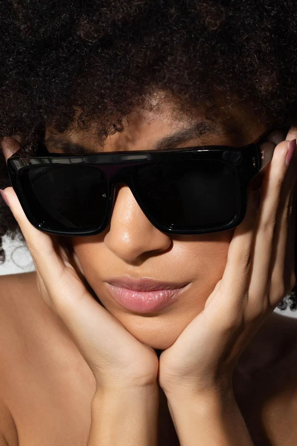 Rectangle Logo Sunglasses
