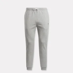 REEBOK MEN'S IDENTITY SMALL LOGO GREY TRACKPANTS