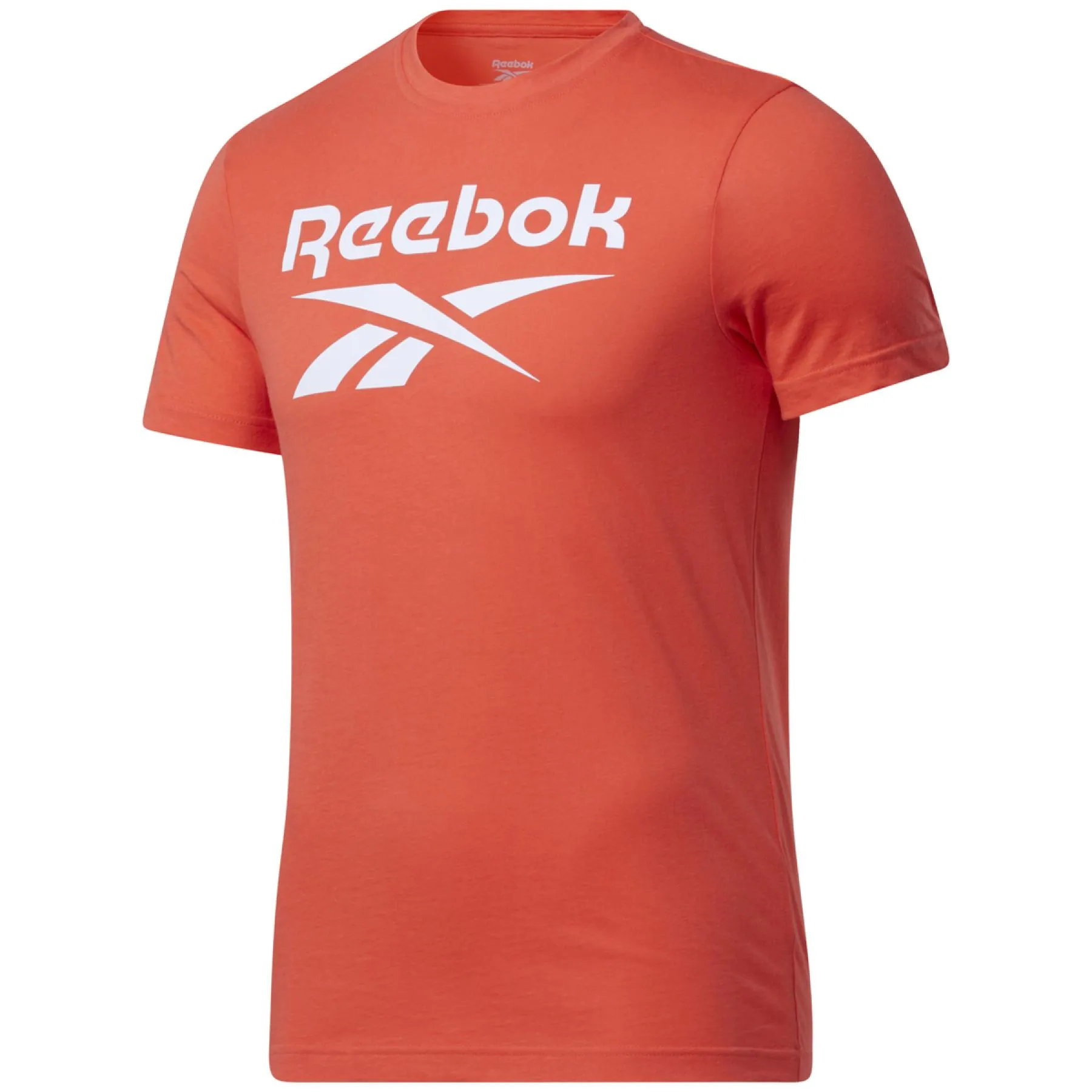 REEBOK WOMEN'S IDENTITY BIG LOGO CORAL TEE