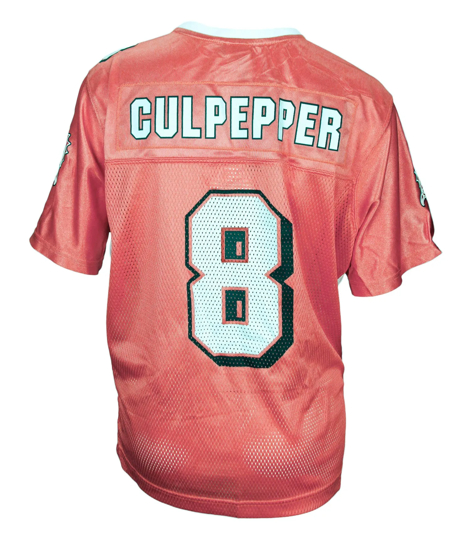 Reebok Womens NFL Miami Dolphins CULPEPPER # 8 Fashion Jersey, Peach