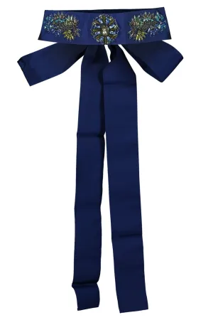 Ribbon Belt - Bouquet Stones
