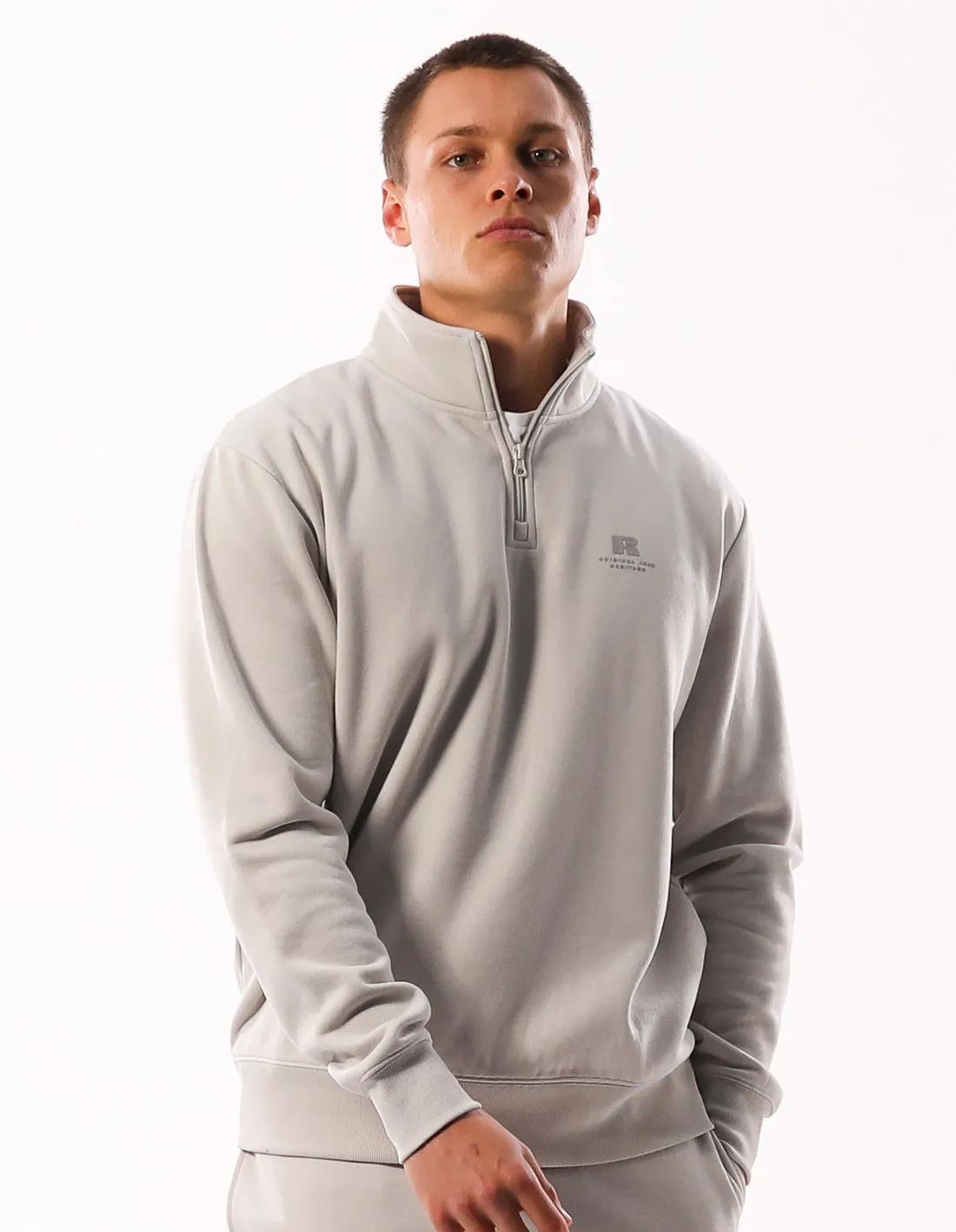 RUSSELL MEN'S BROOKLYN ANTARCTICA QUARTER ZIP