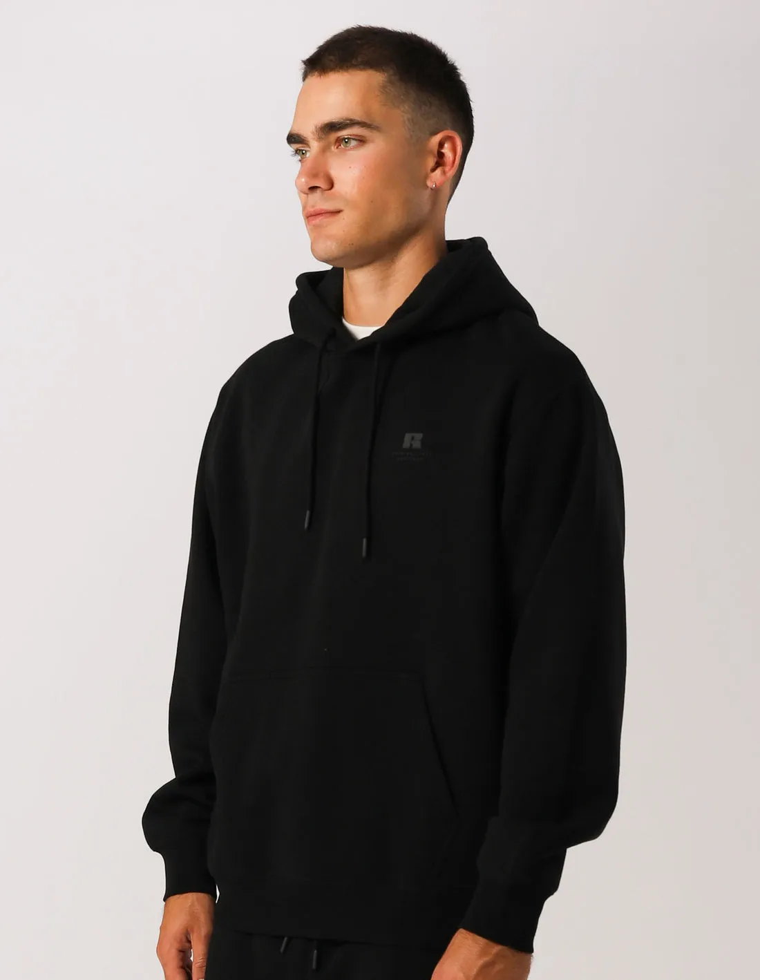 RUSSELL MEN'S BROOKLYN BLACK HOODIES