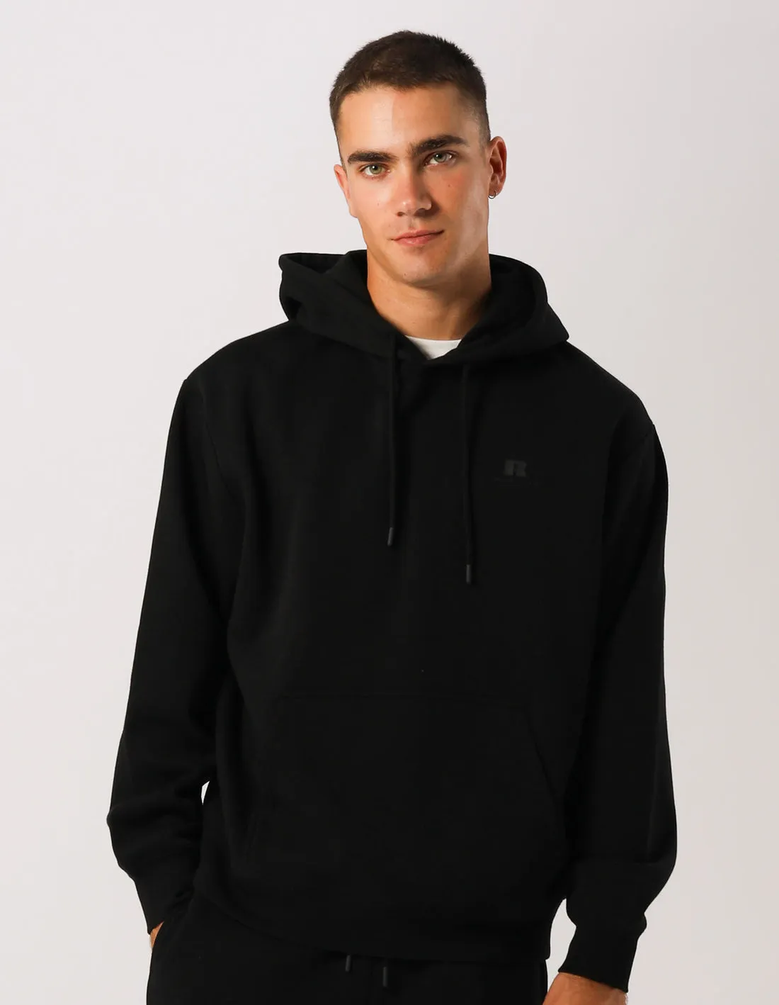 RUSSELL MEN'S BROOKLYN BLACK HOODIES