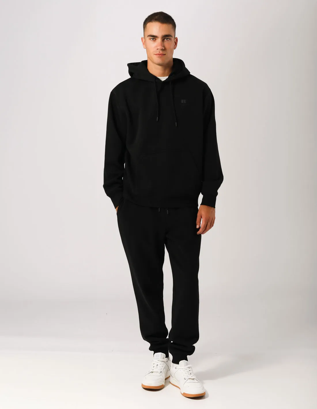 RUSSELL MEN'S BROOKLYN BLACK HOODIES