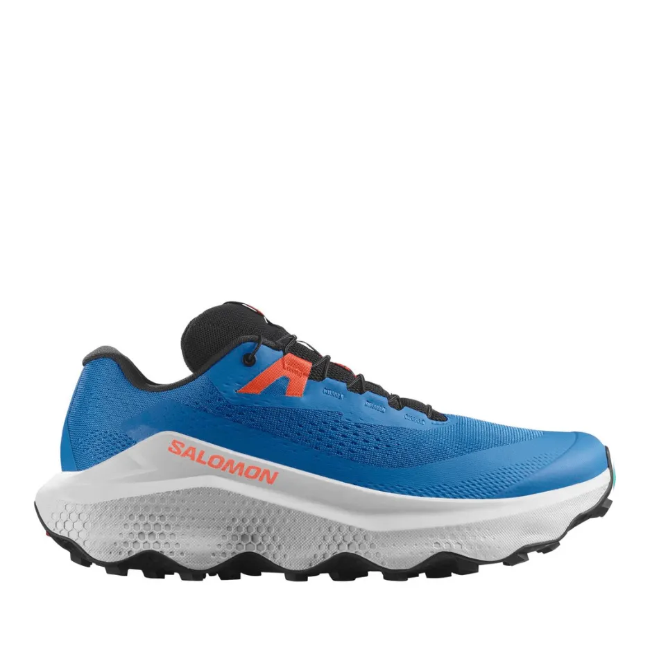 Salomon Men's Ultra Glide 3 Running Shoes in French Blue/Lunar Rock/Sharp Green SS25