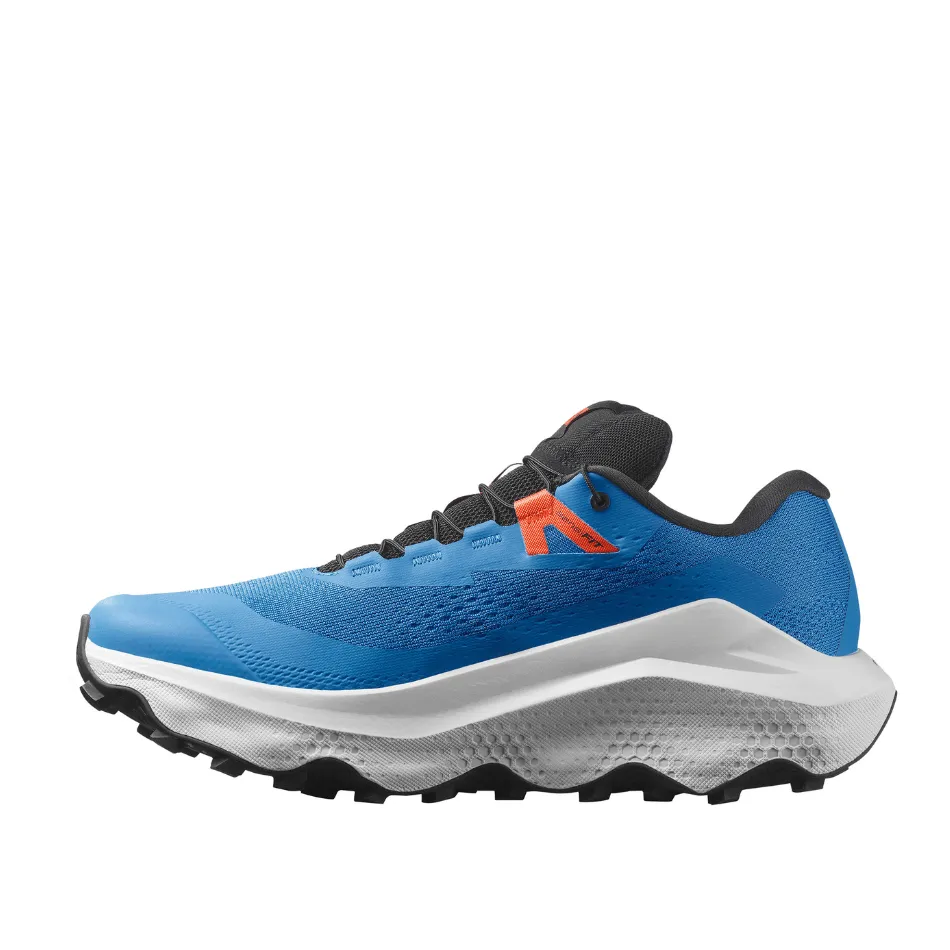 Salomon Men's Ultra Glide 3 Running Shoes in French Blue/Lunar Rock/Sharp Green SS25