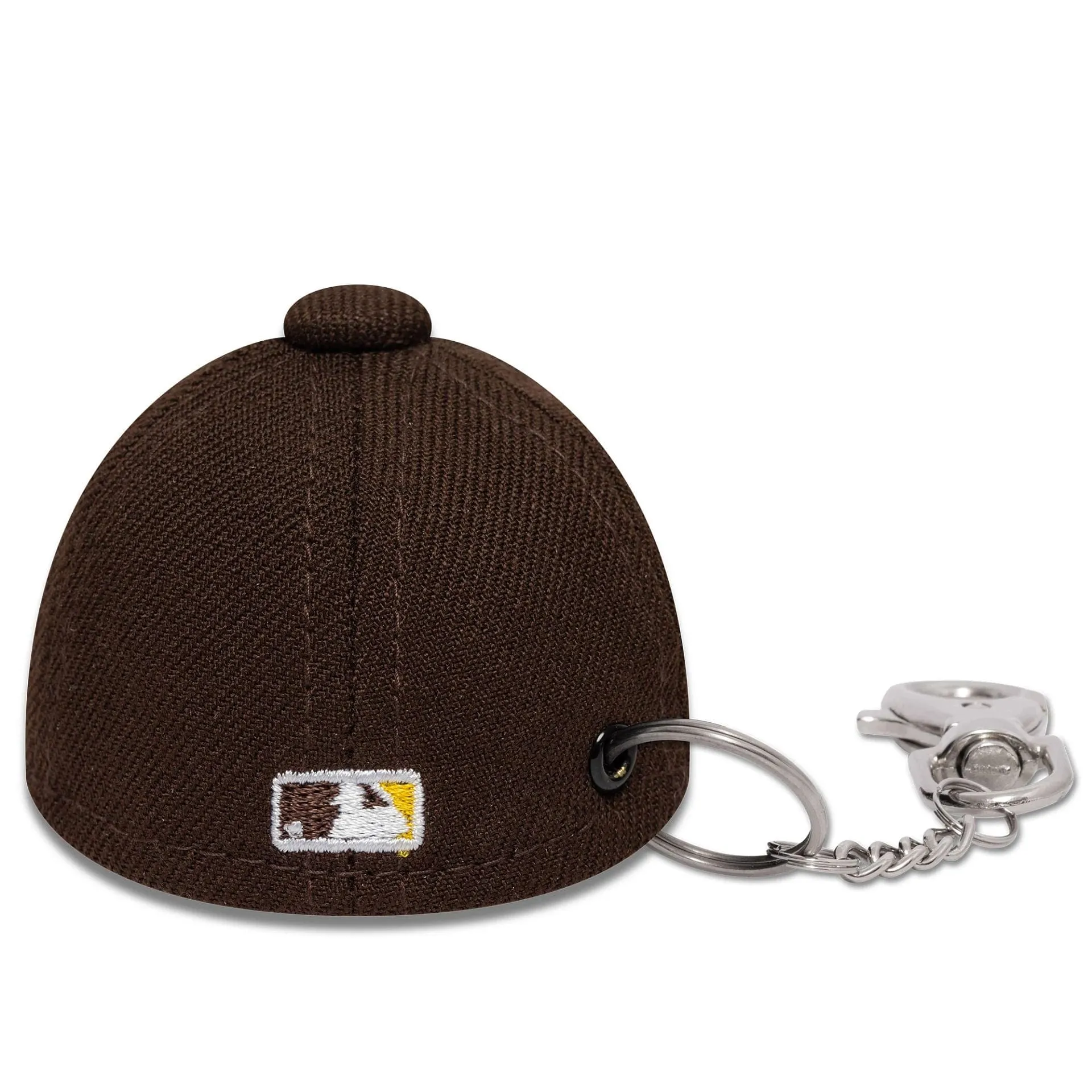 San Diego Padres MLB Mini Cap Dark Brown Key Chain NEW ERA