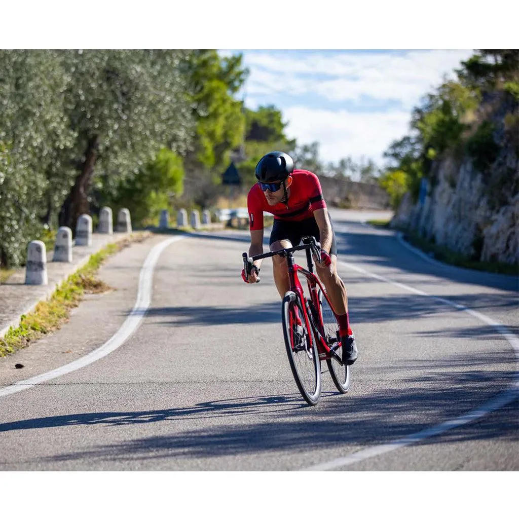 Santini Eco Sleek Bengal Mens Cycling Jersey (Red)