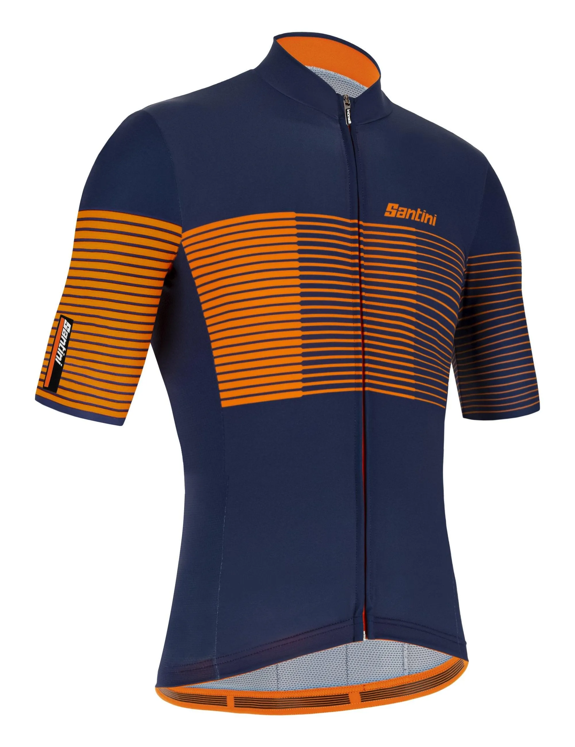 Santini Tono Freccia Mens Cycling Jersey (Blue)