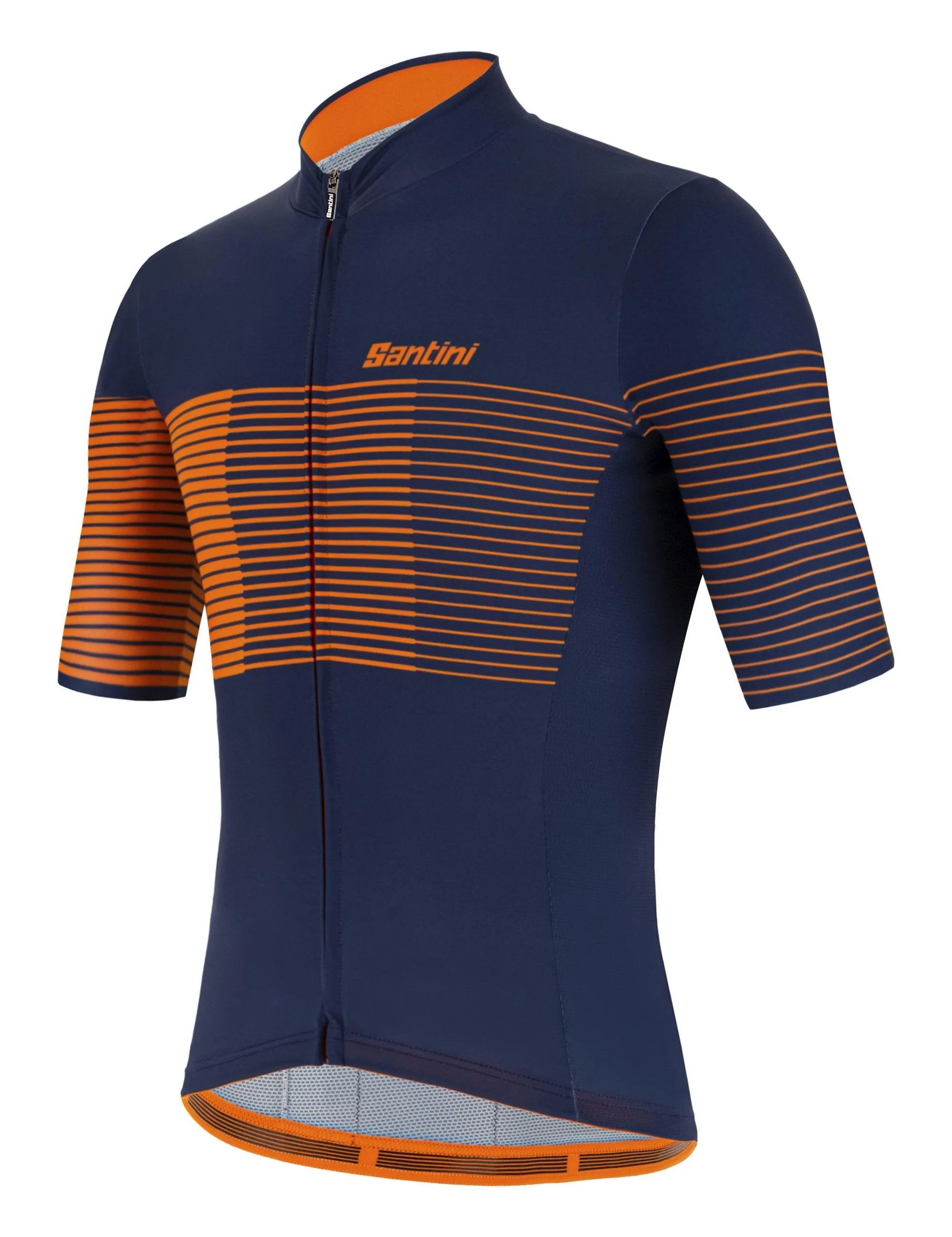 Santini Tono Freccia Mens Cycling Jersey (Blue)