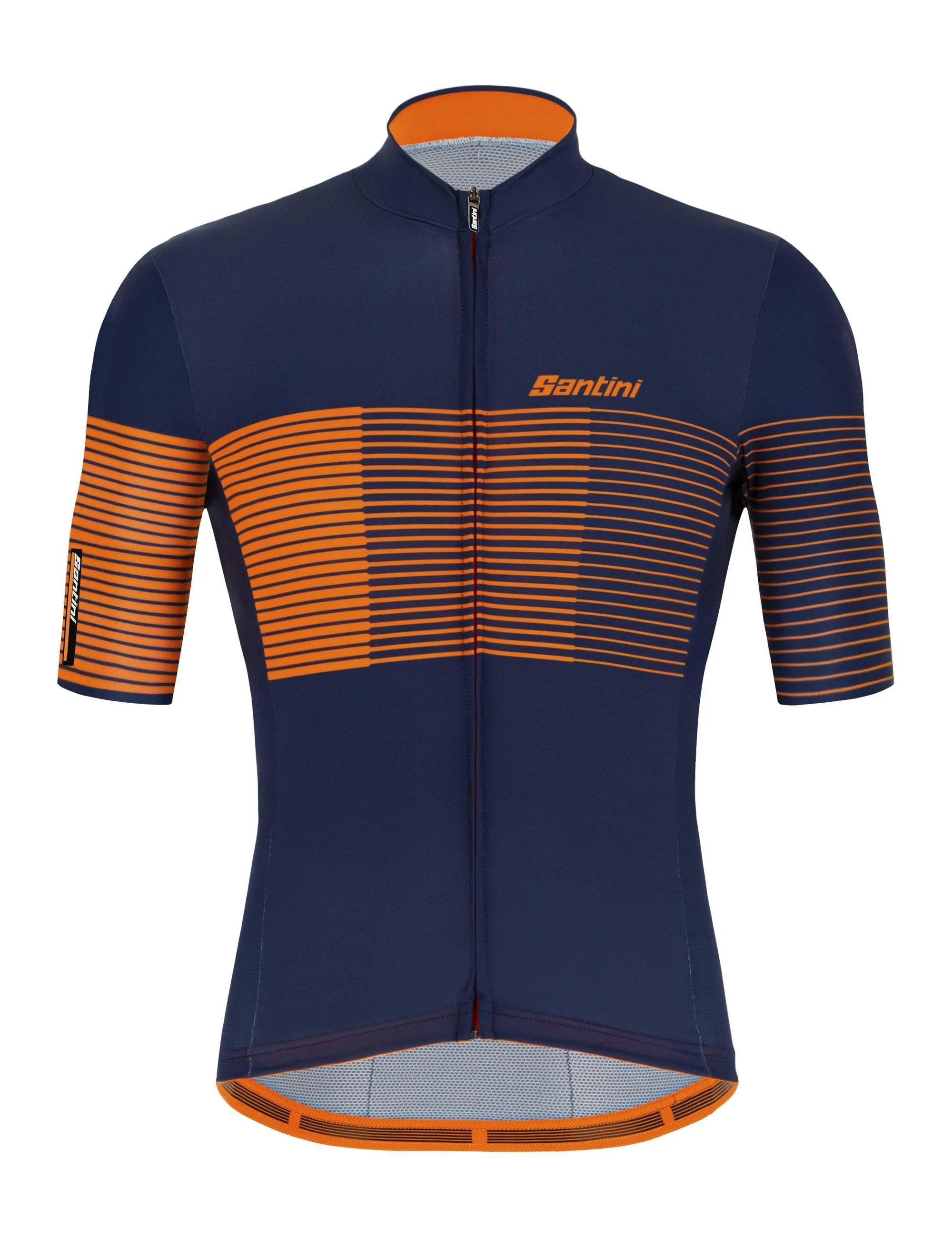 Santini Tono Freccia Mens Cycling Jersey (Blue)