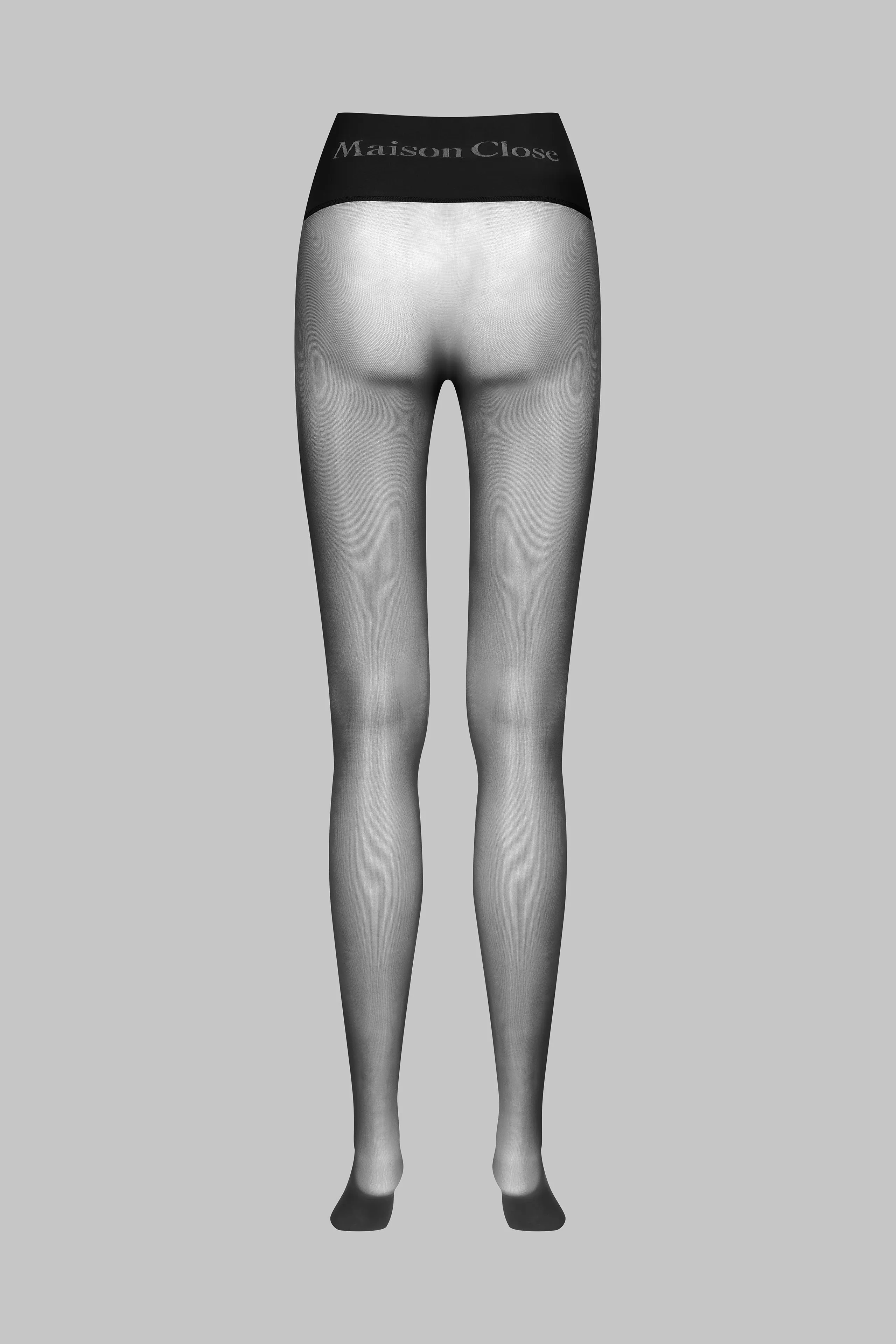Seamless Signature 20D Tights - Black - Les Coquetteries Maison Close