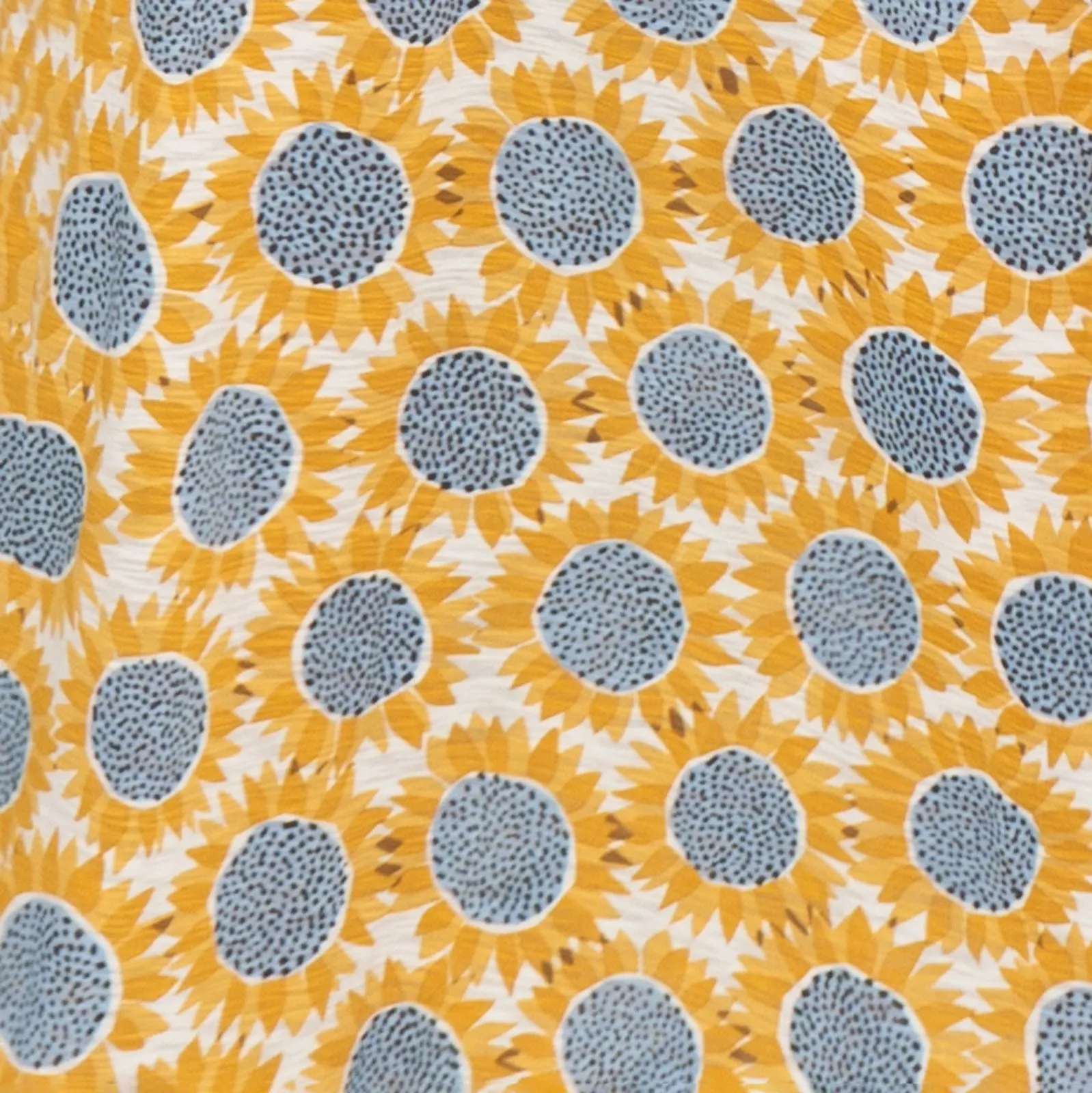 Seasalt Womens Polmanter Yellow Sunflower Jersey Dress