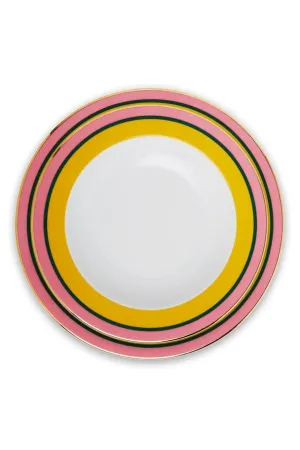 Set of 2 Soup & Dinner Plates
