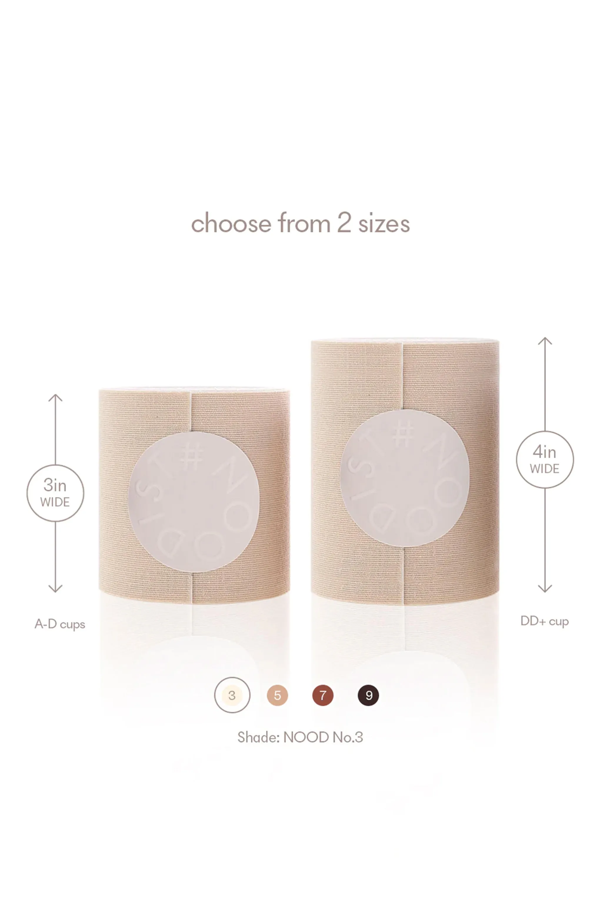 Shape Tape | NOOD Breast Tape No 3 3 Inch Club L London