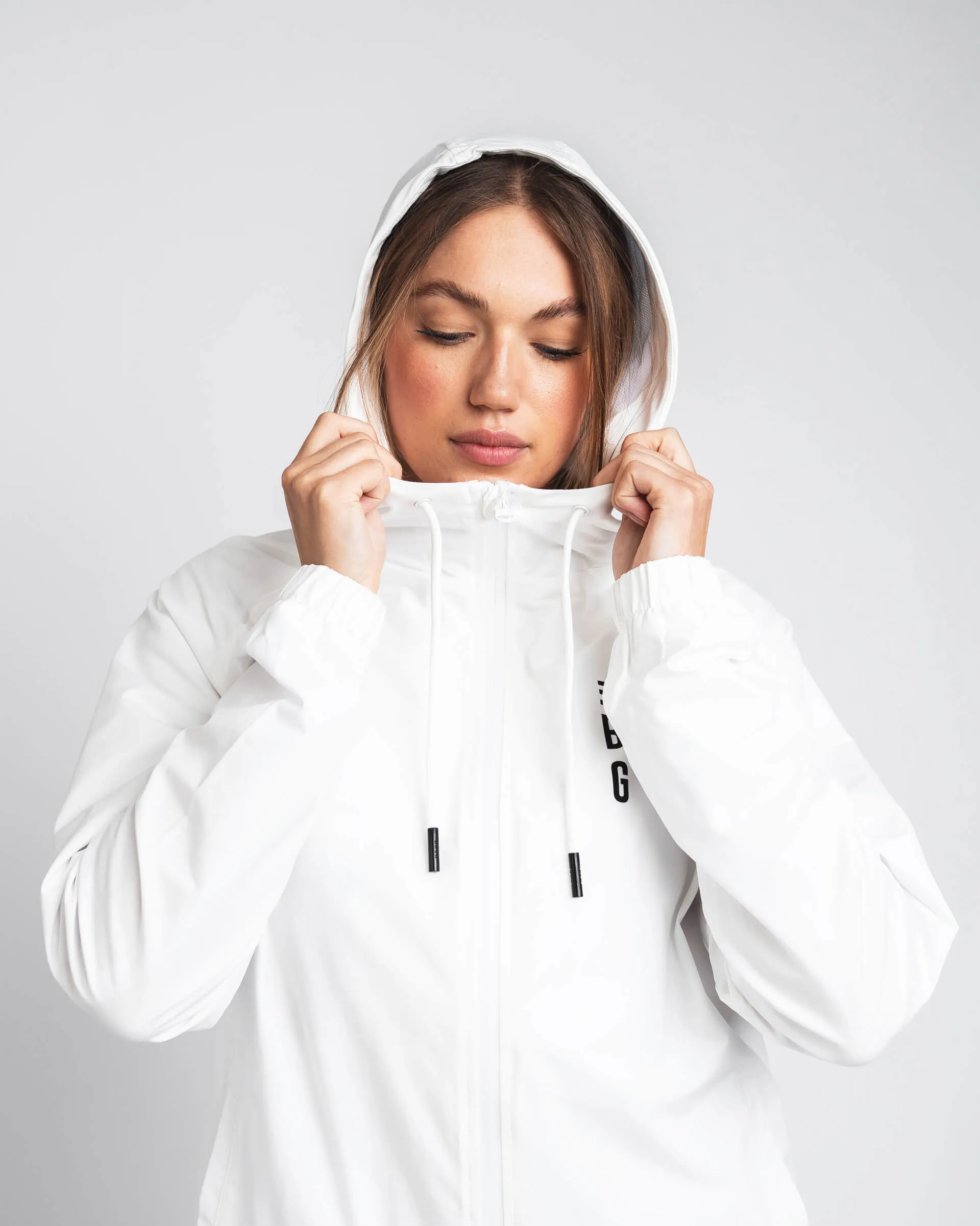 Signature Windbreaker - White