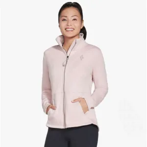 Skechers W3JA235/LPK GO SNUGGLE Womens Zip Through Jacket Light Pink
