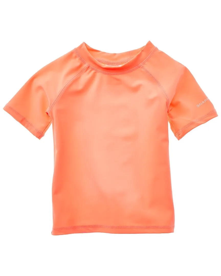 Snapper Rock Tangerine Rash Top