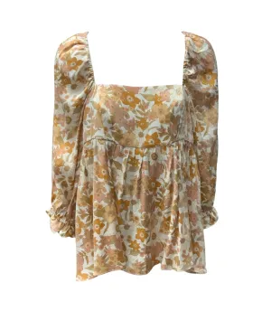 Storia Womens Gold Shirt S