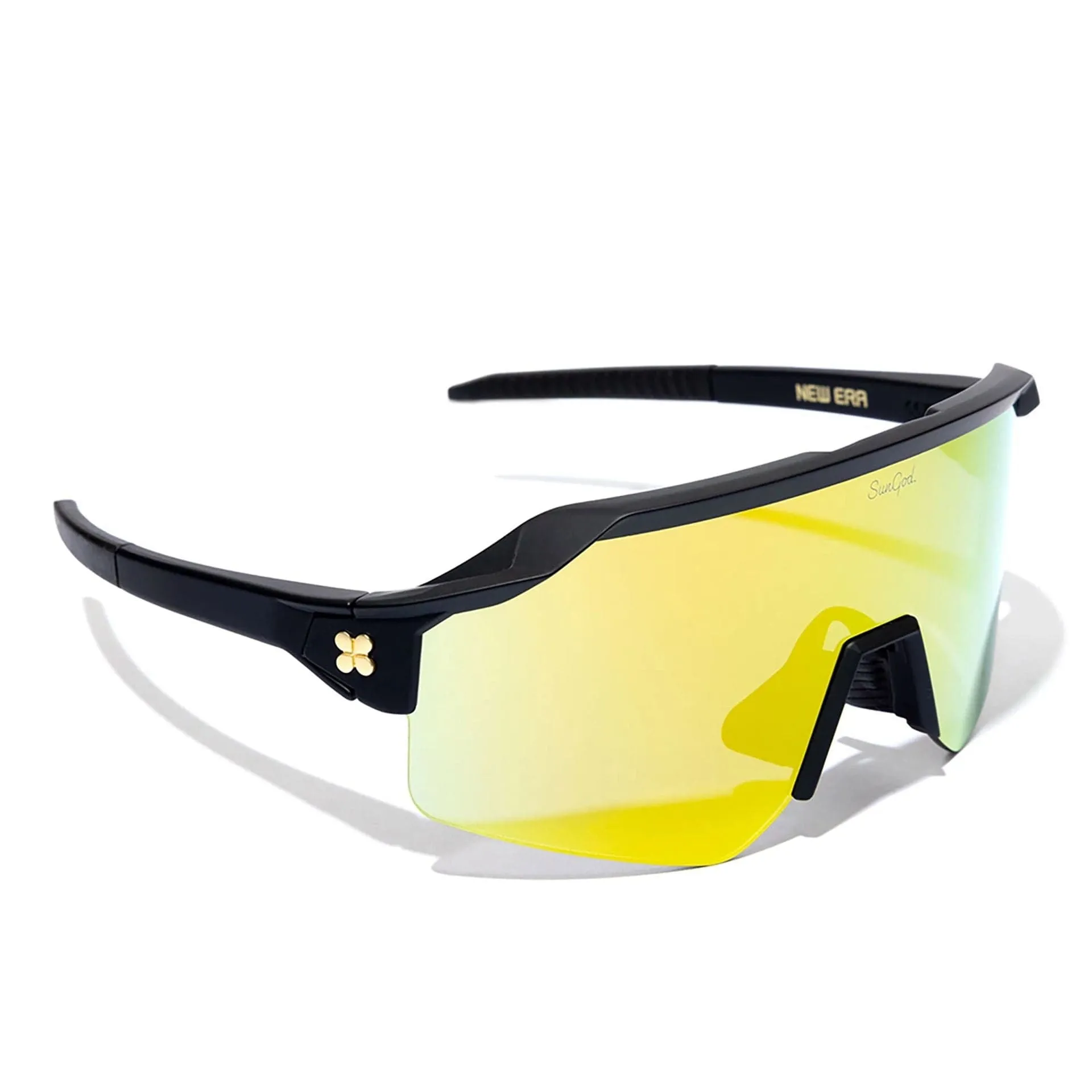 SunGod x New Era Vulcans Black Sunglasses NEW ERA