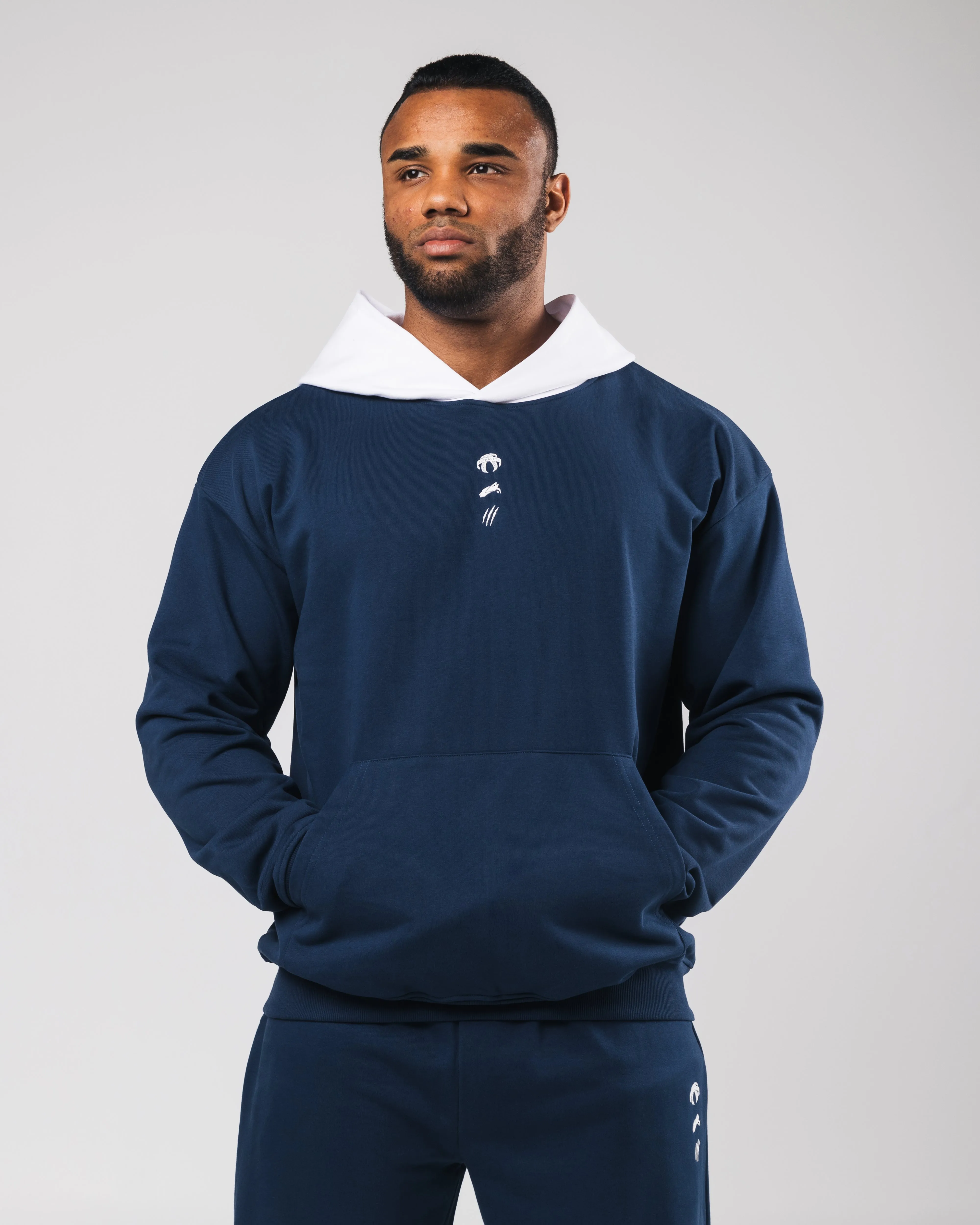 Three Pillar Heavyweight Hoodie - Denim Alphalete Athletics