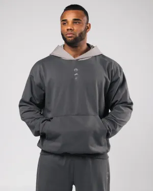 Three Pillar Heavyweight Hoodie - Pewter Alphalete Athletics