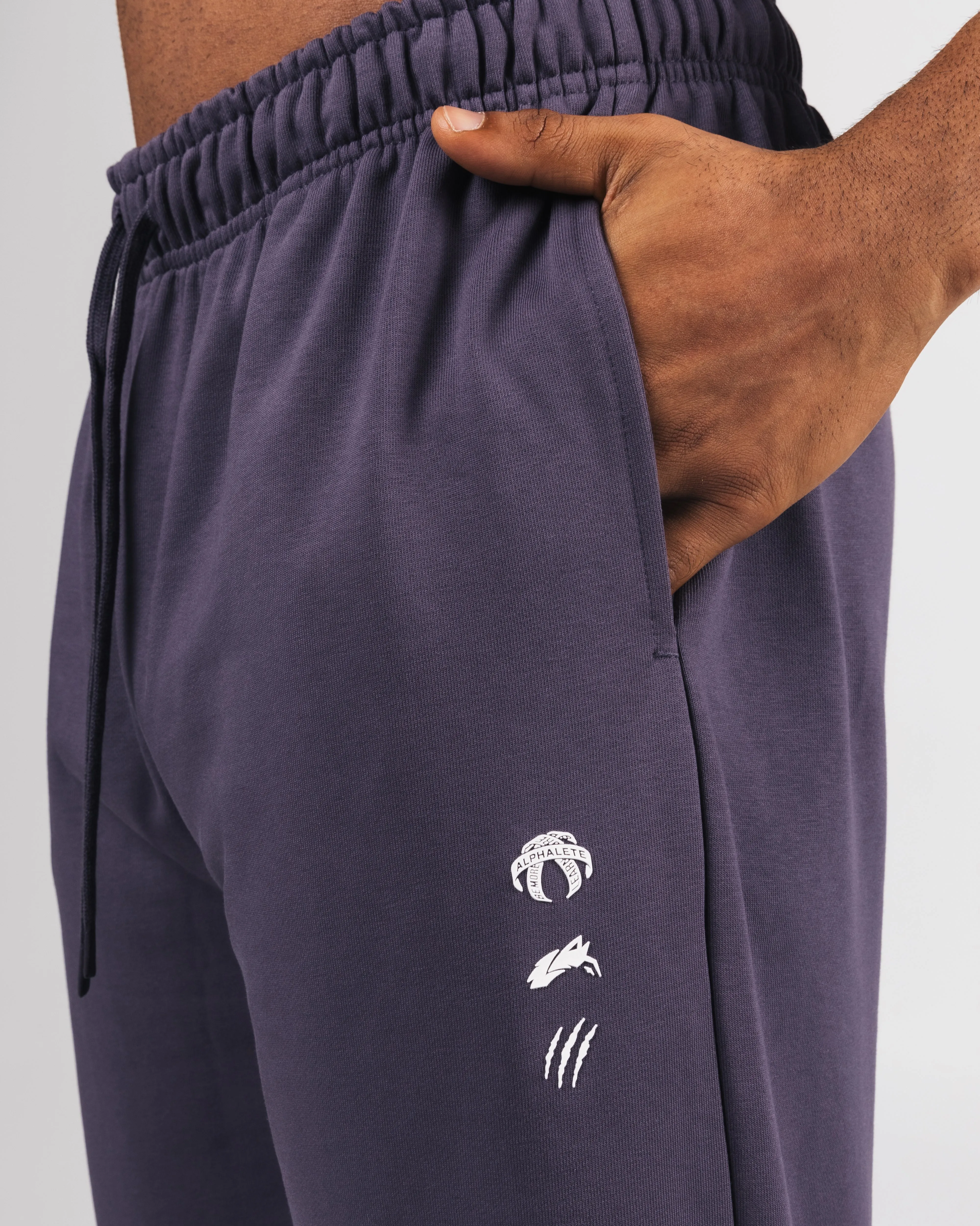 Three Pillar Heavyweight Pant - Muted Purple Alphalete Athletics