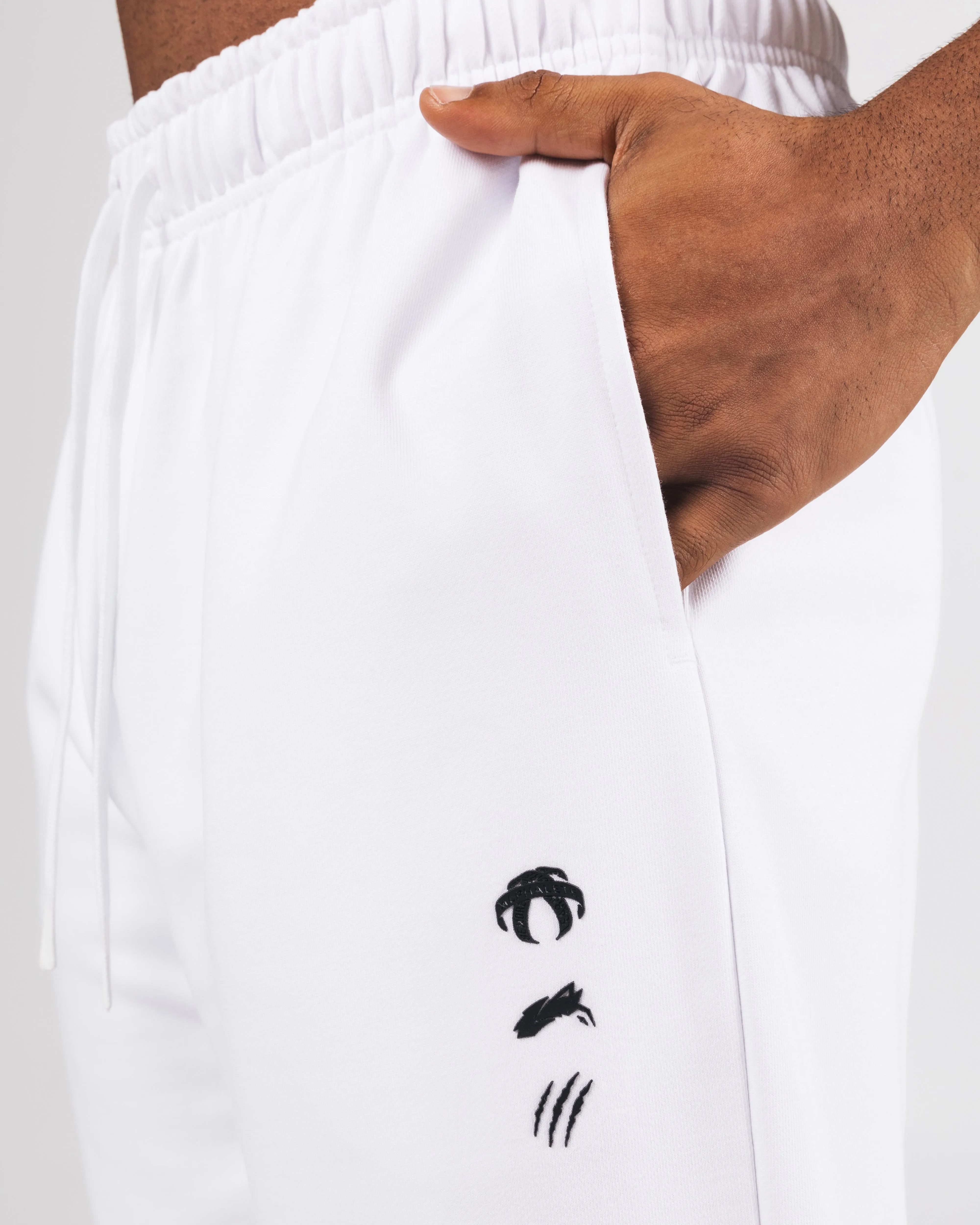 Three Pillar Heavyweight Pant - White Alphalete Athletics