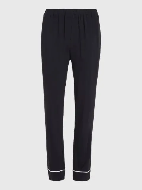 Tommy Hilfiger MODAL PYJ PANT WIPIPING Womens Pants Black