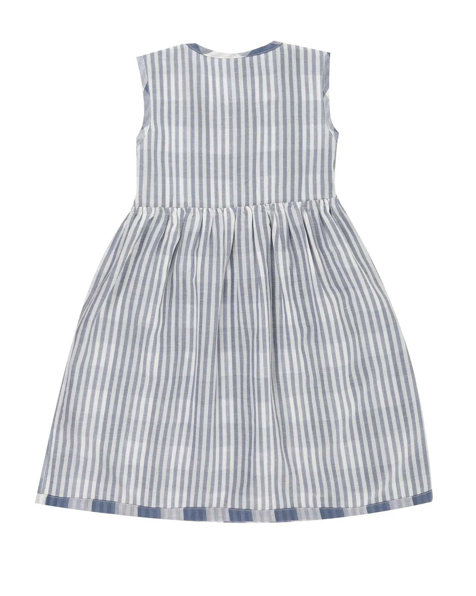 Turtledove London: Marine Check Easy Fit - Reversible Style Dress (with Pockets)